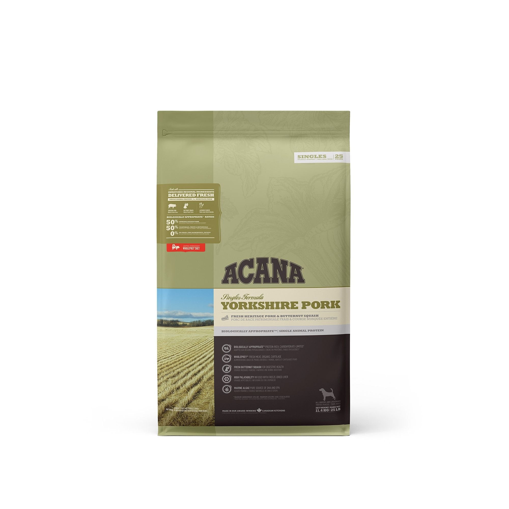 Acana Singles Dog Yorkshire Pork