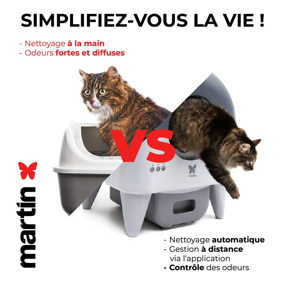 WC Automático Para Gatos Martin 76 L