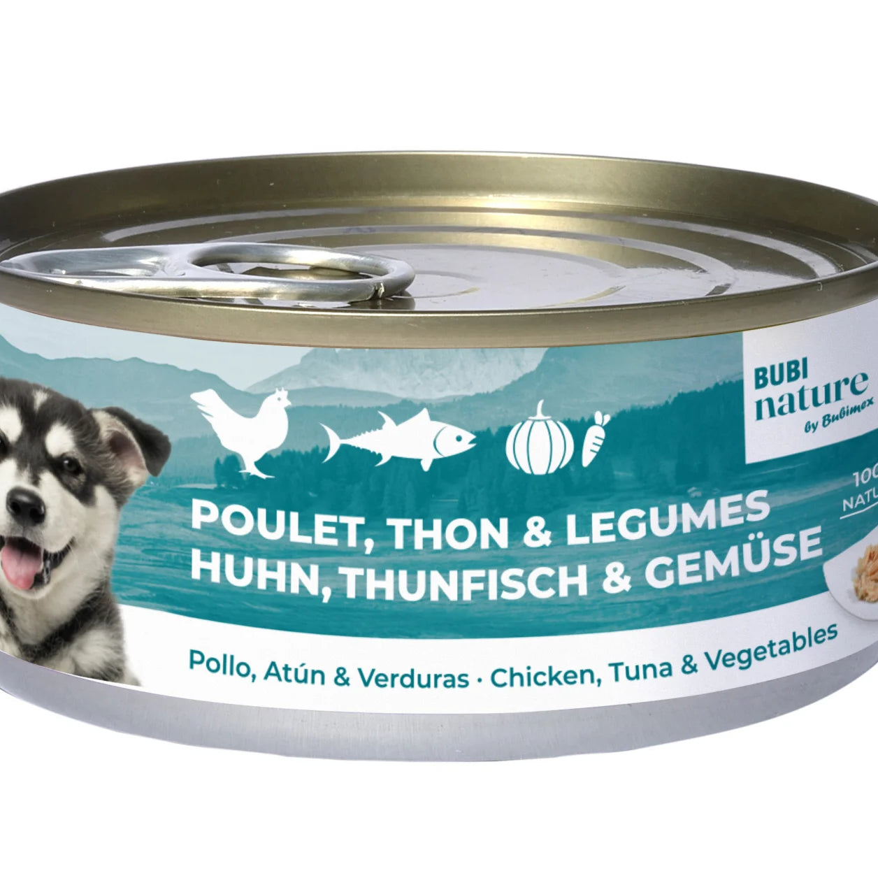 BUBIMEX Bubi Nature Wet Dog Food - Chicken, Tuna & Vegetables 150g