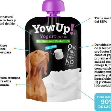 Lactose-Free Natural Yoghurt for Dogs - 3x115 gr.