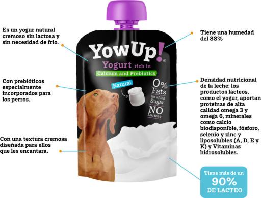 Lactose-Free Natural Yoghurt for Dogs - 3x115 gr.