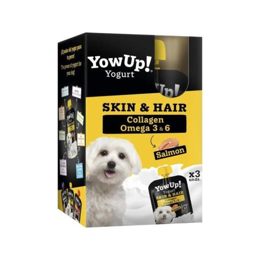 Iogurte Skin & Hair com Salmão - 3x115 gr.